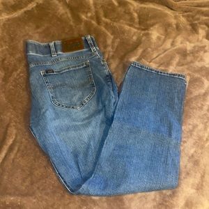 Men’s LEE Motion Stretch 36x30 Med Blue Jeans